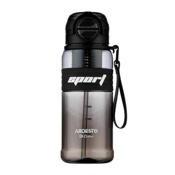 Фото - Бутылка для воды ARDESTO Urban 850 мл Black (AR2285UB)